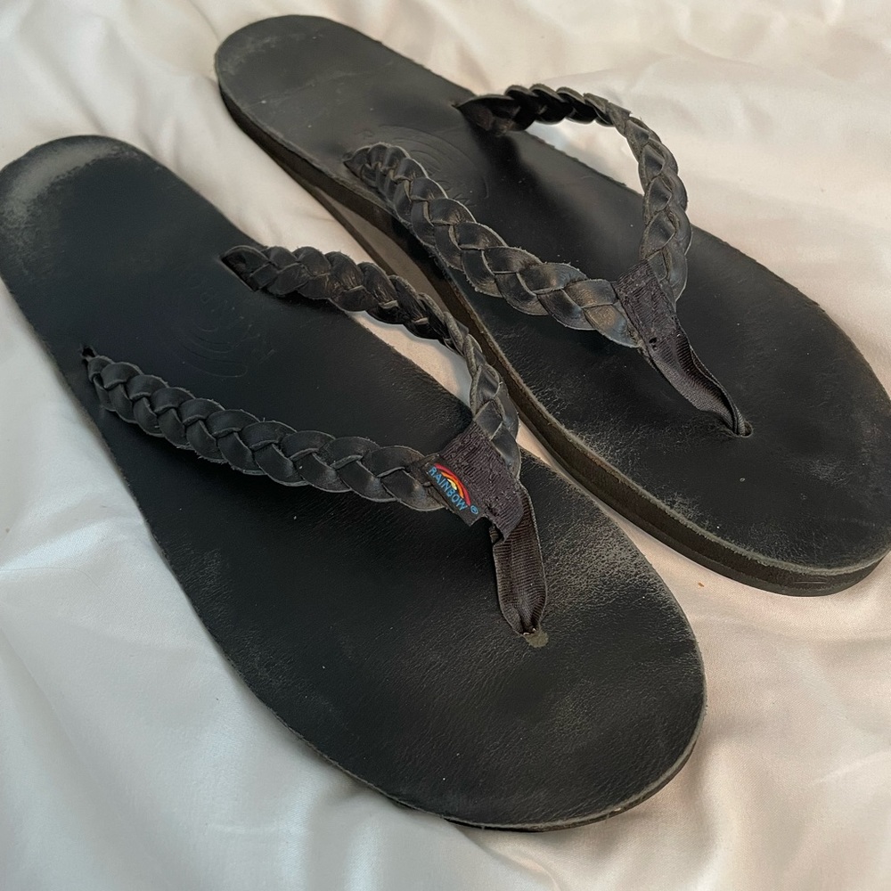 Braided Rainbow Sandals
